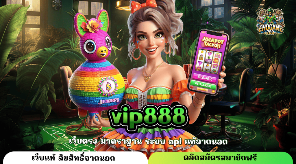 Vip888 ทางเข้าใหญ่ เกมสล็อตแท้ ช่องทางทำเงินใหม่ ขวัญใจมือหมุน